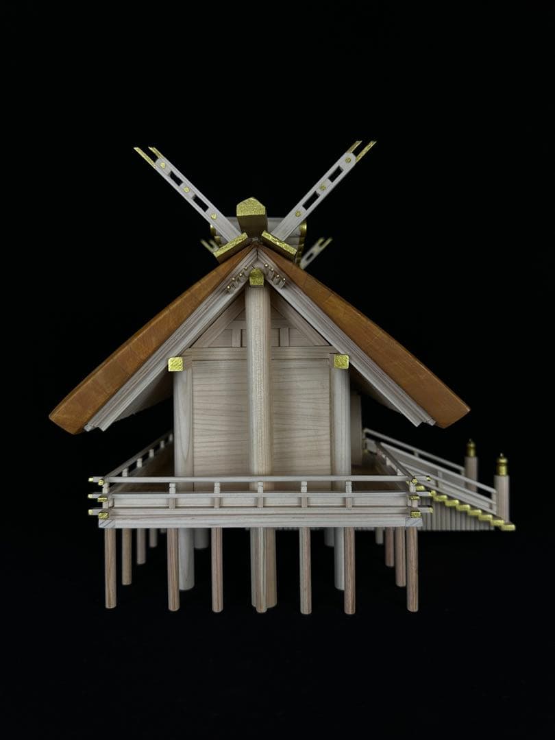 伊勢神宮　神社　模型　1/50