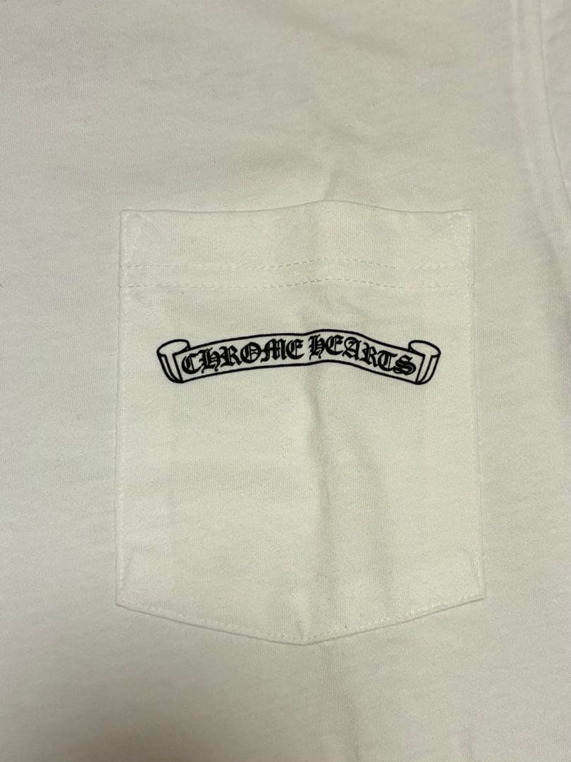 即決ok【新品未使用】クロムハーツ 白 / T-SHIRT M SS PKT