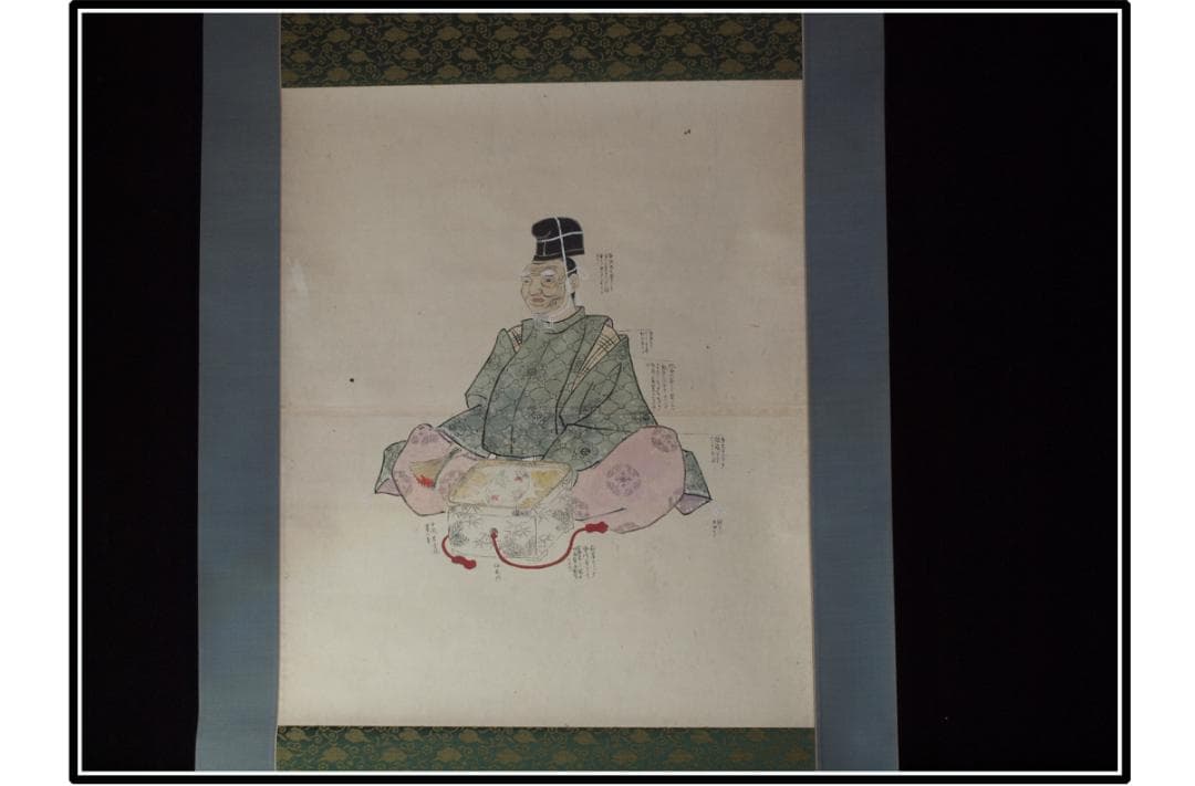 解体屋委託品　日本江戸時代肉筆掛け軸　01希激安骨董品 X1050C15-1