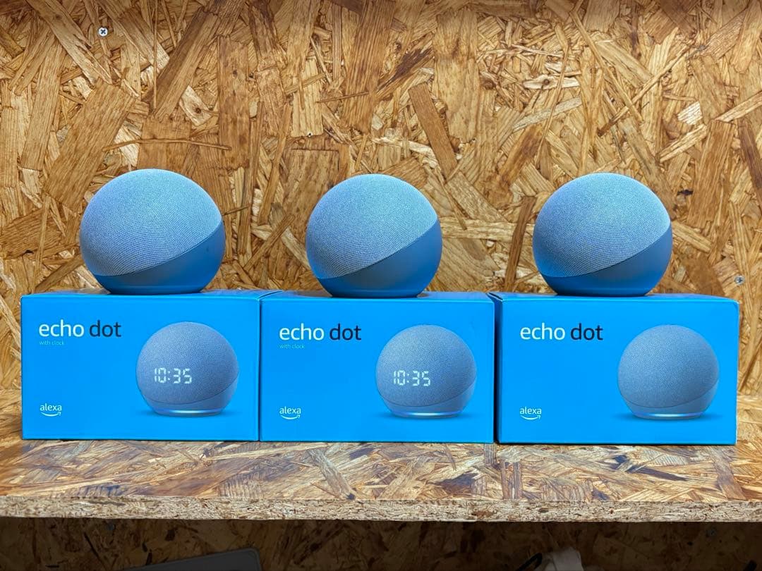 Echo Dot (エコードット) トワイライトブルー（第4世代）　3台