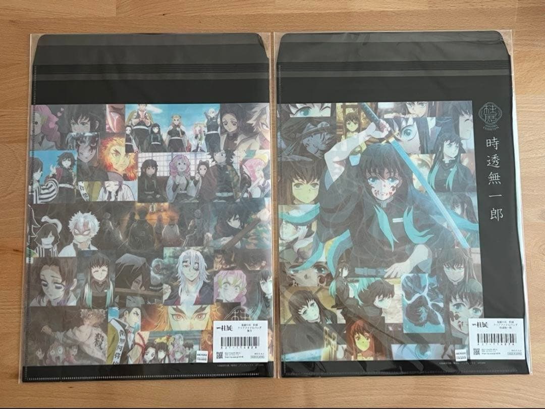 【新品未開封】鬼滅の刃　柱展　クリアファイルバッグ2点セット