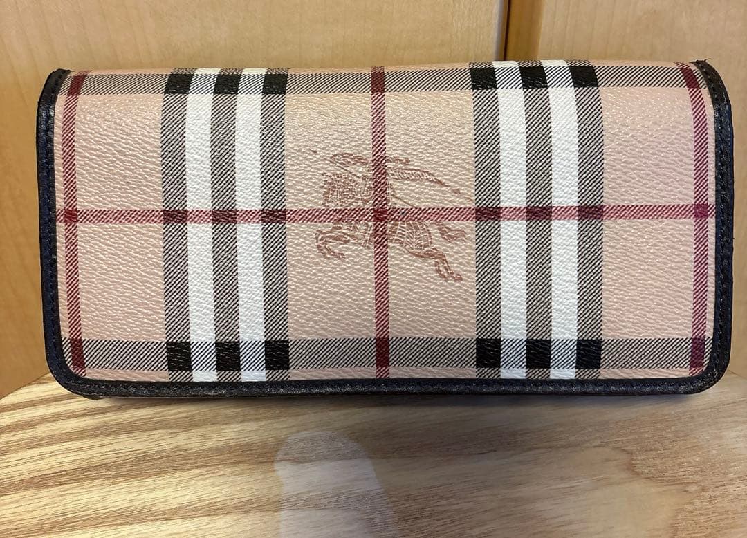 Burberry シャドーホース　長財布　ノバチェック
