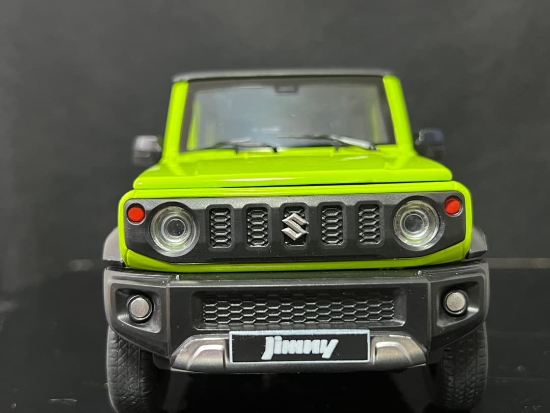 スズキ ジムニー ミニカー グリーン 1/18 H176