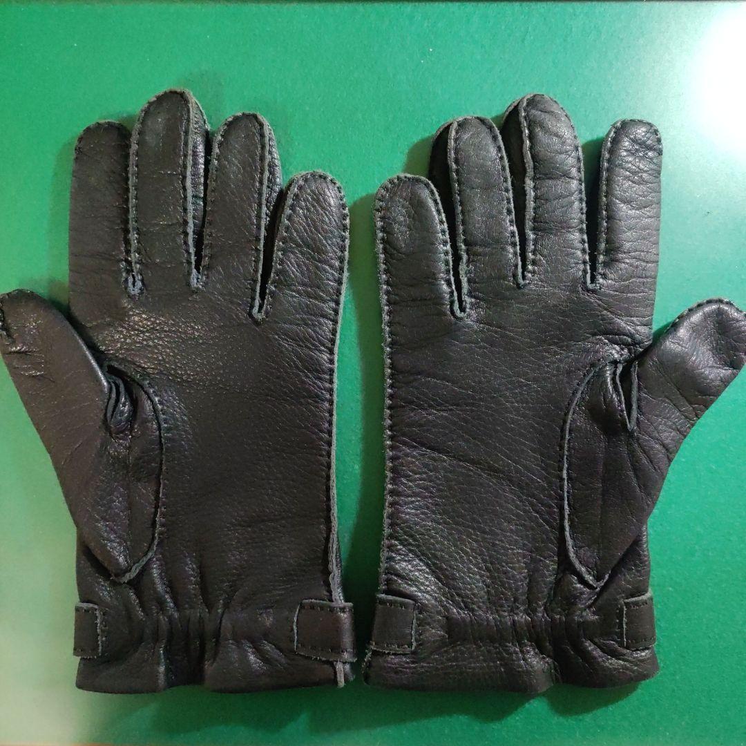エルメス レザーグローブ メンズサイズ8　Mサイズ　HERMES
