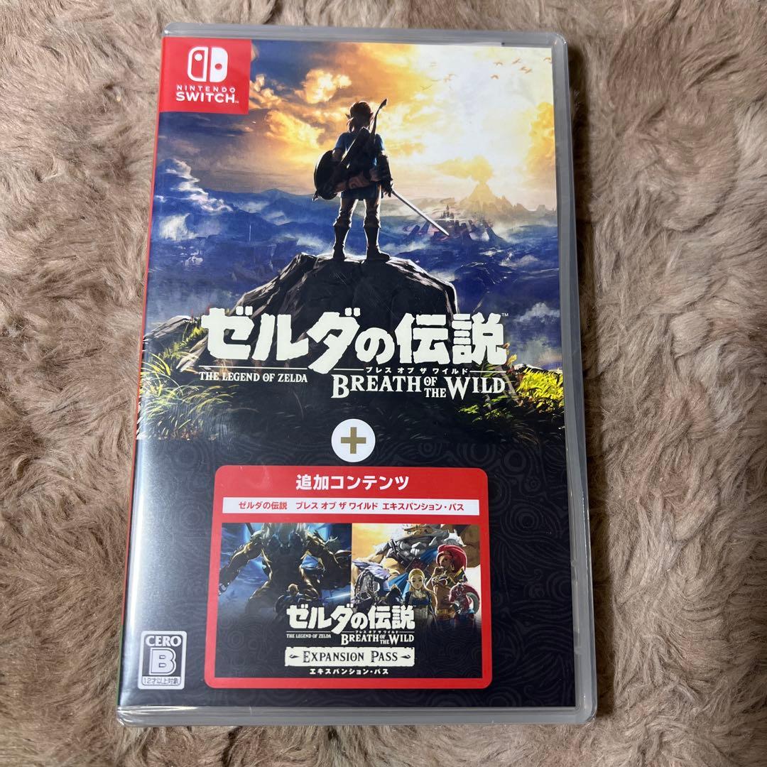 新品　ゼルダの伝説 ブレス オブ ザ ワイルド + エキスパンション・パス