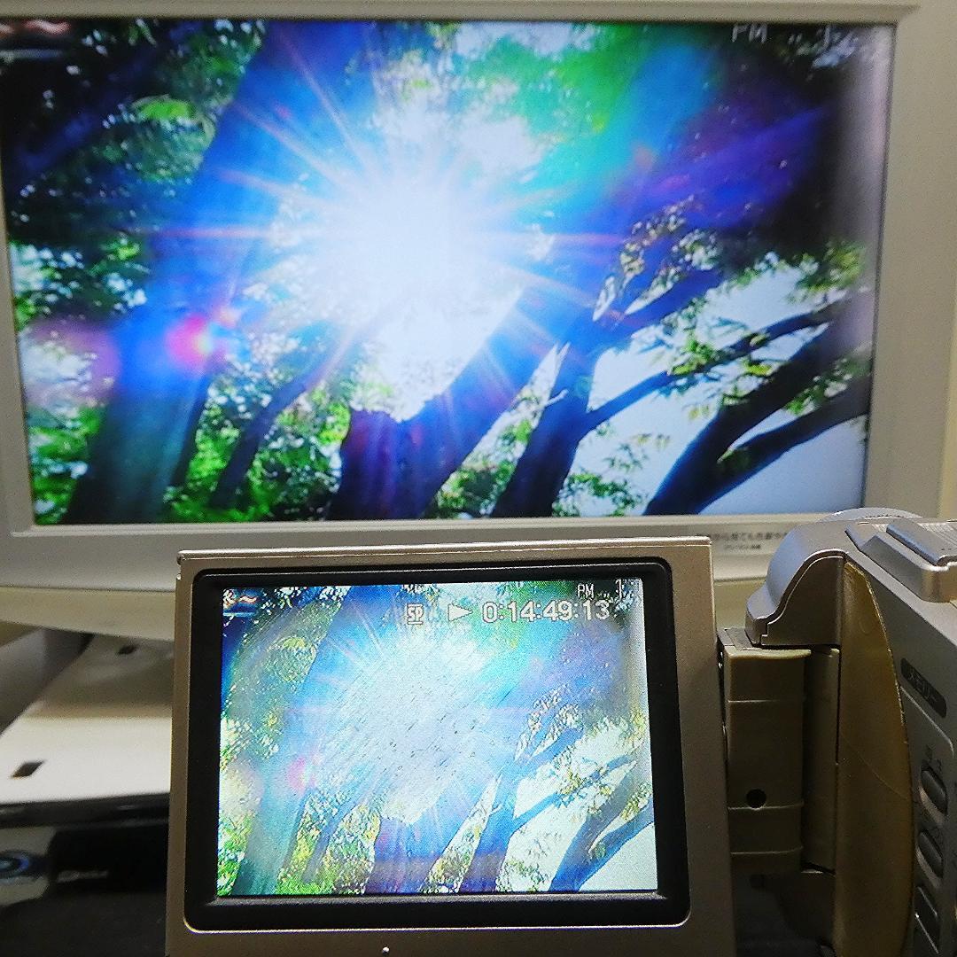 美品・動作良好ソニーDCR-TRV10 MiniDVビデオカメラ DVD化に最適