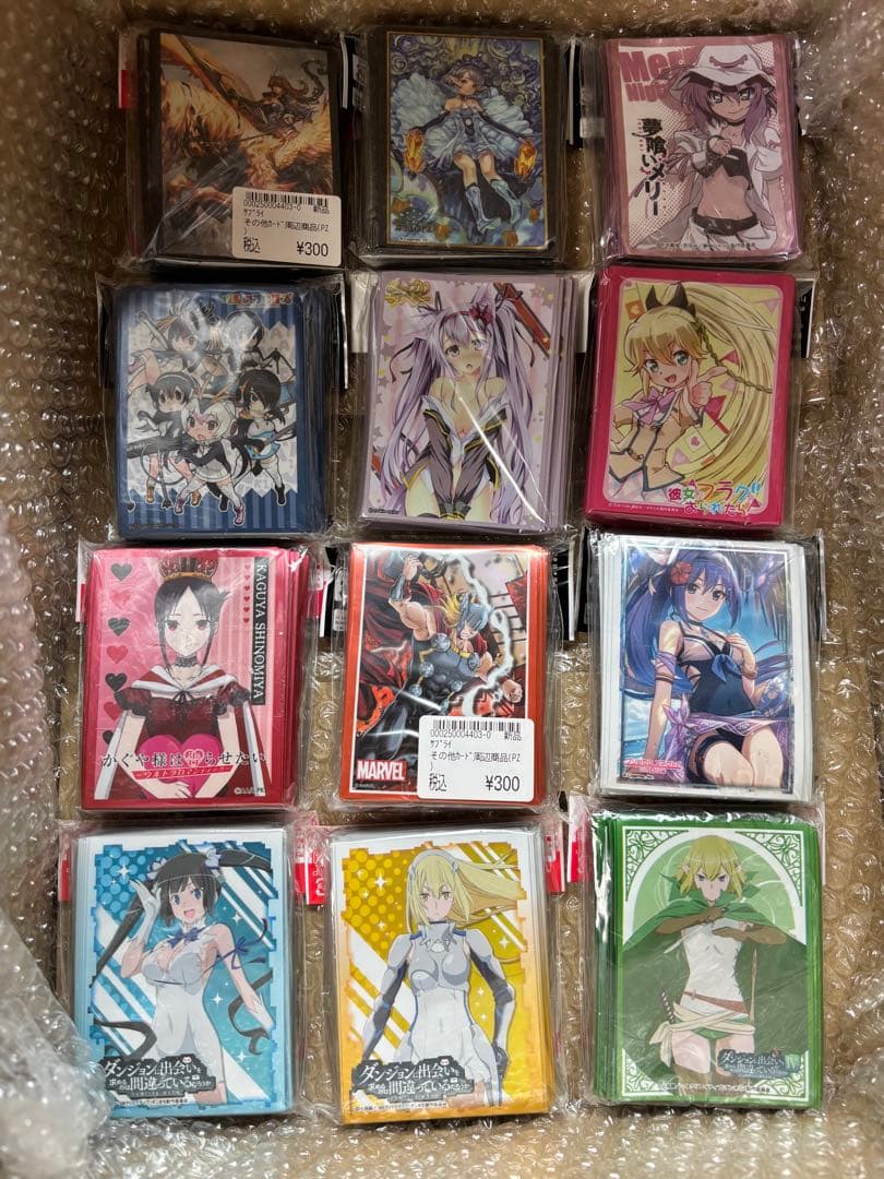 キャラクター スリーブ 大量 まとめ売り 108個 未開封