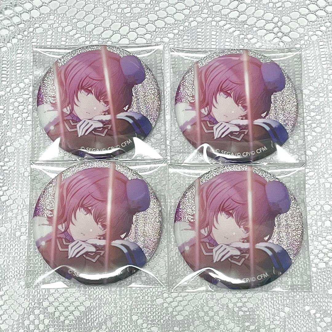 プロセカ 朝比奈まふゆ グリッター缶バッジ グリ缶 バッチvol.14 C 4点