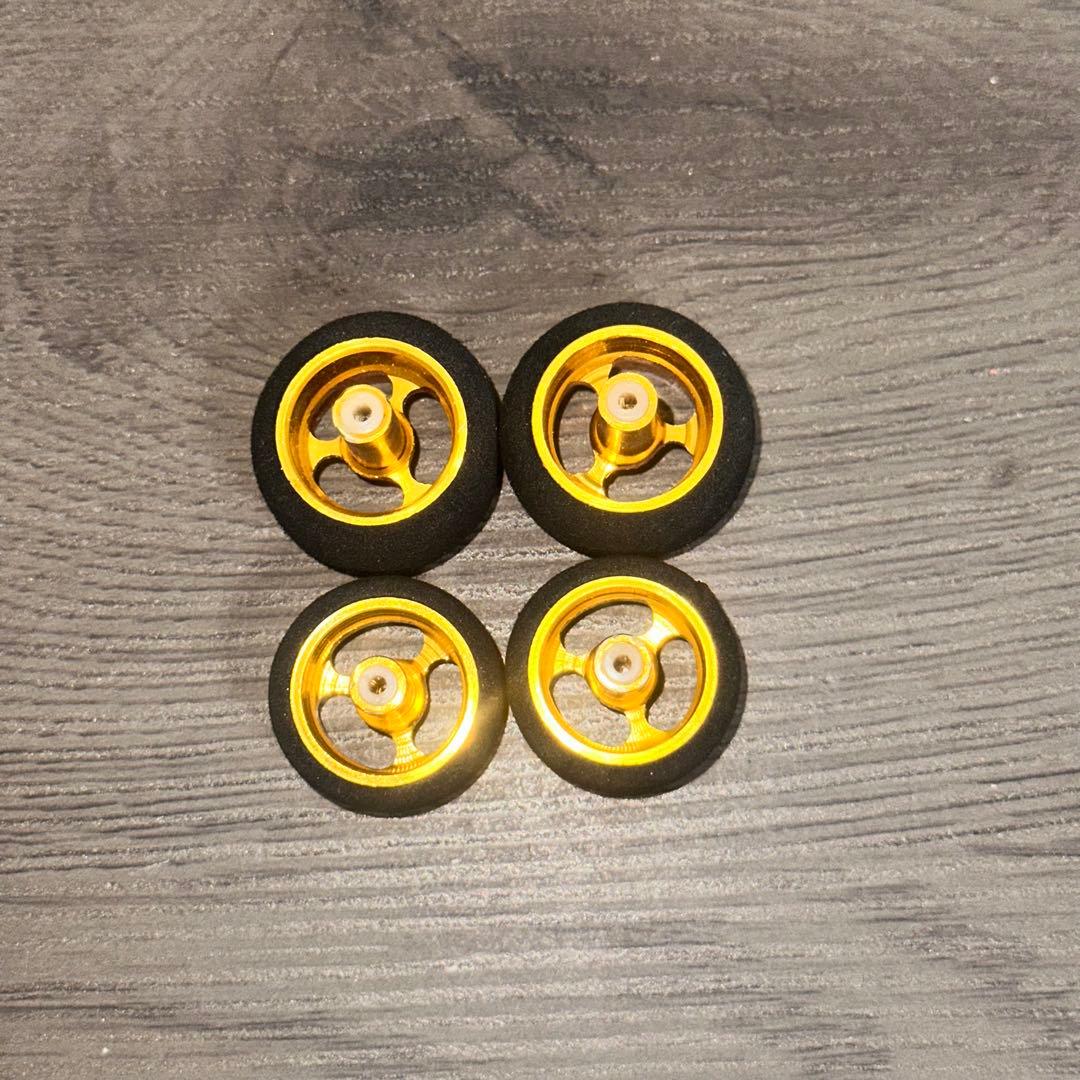 [G10024]ミニ四駆　軽量アルミホイール
