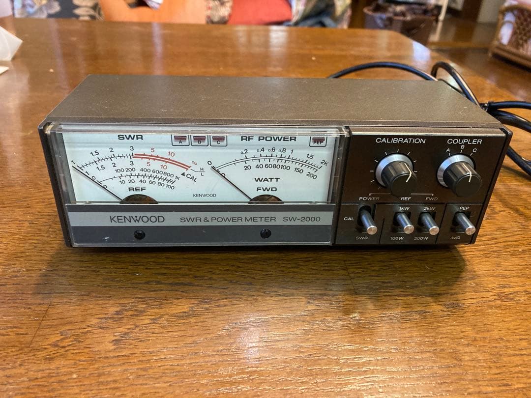 アクセサリー KENWOOD SWR&POWER METER SW-2000