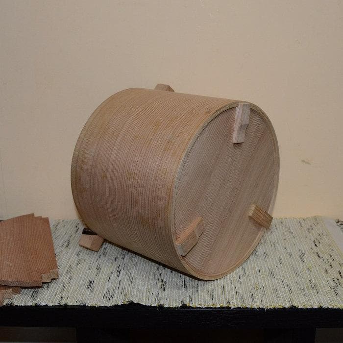 茶道具　露地道具　湯桶　杉 中古品　送料込み