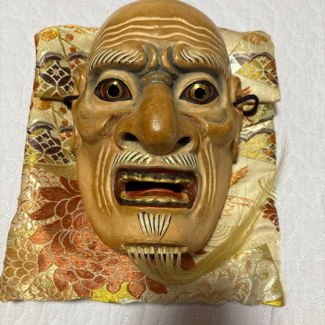 能面　鷲鼻悪尉