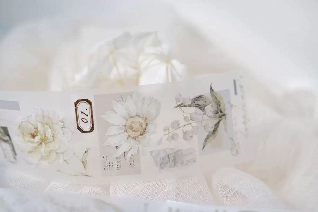 ⭐️SALE⭐️ 雀斑茶《铃兰奶绿》海外マスキングテープ　マステ 【1638】