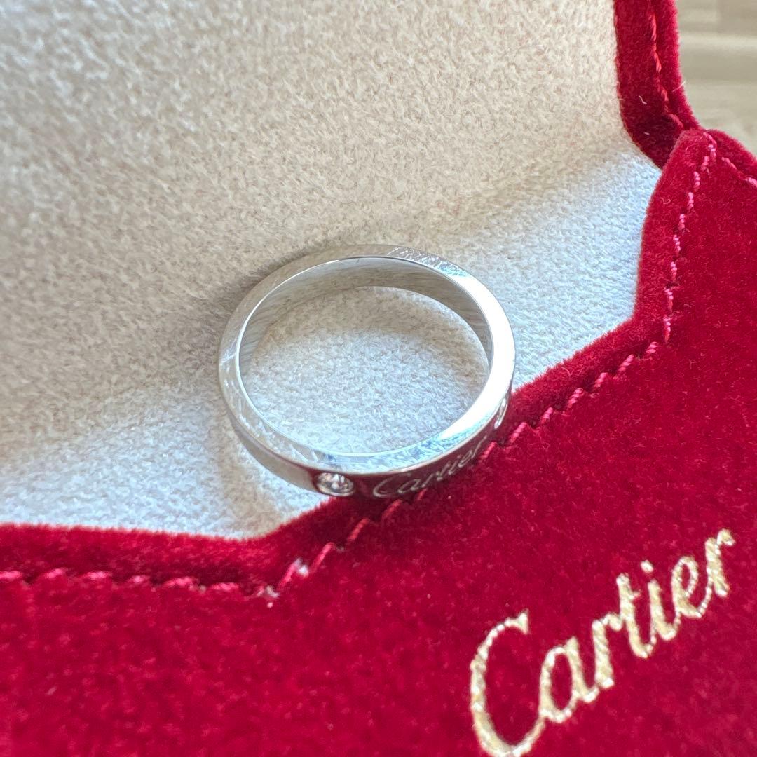 本日限定¥99000→¥79200【Cartier 】プラチナCドゥダイヤ2石