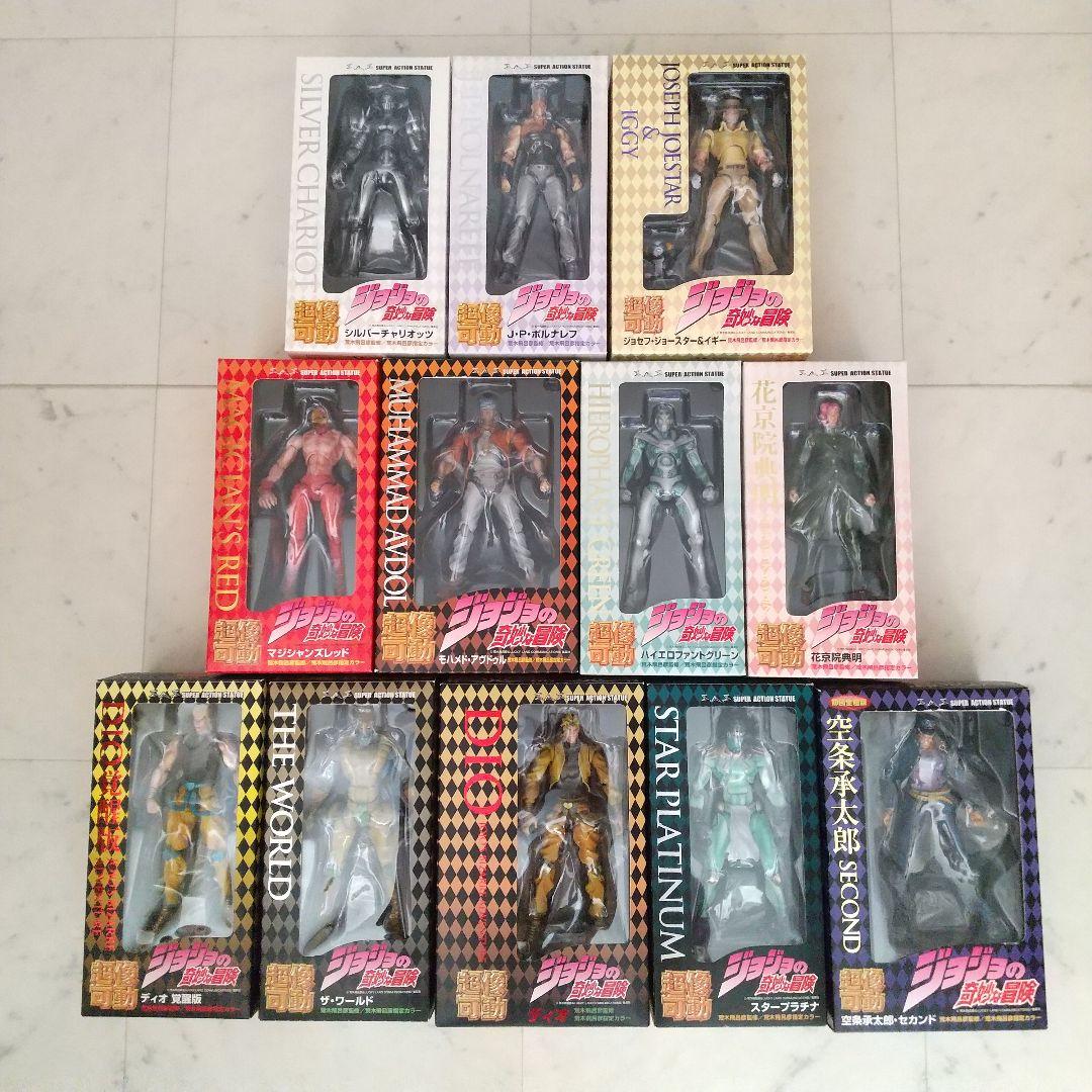 超像可動 ジョジョの奇妙な冒険 第3部 12体セット