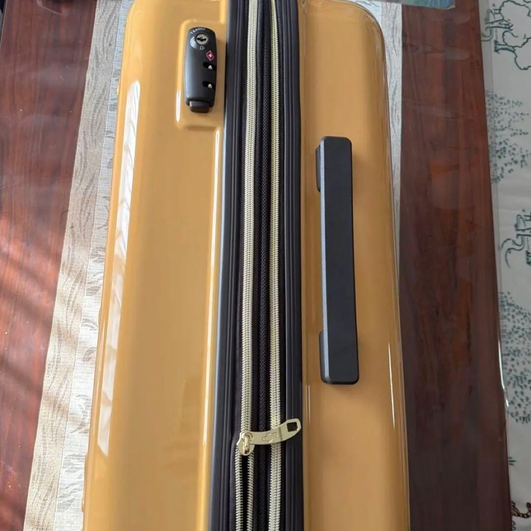 未使用 訳あり リトルミィスーツケース（イエロー）L