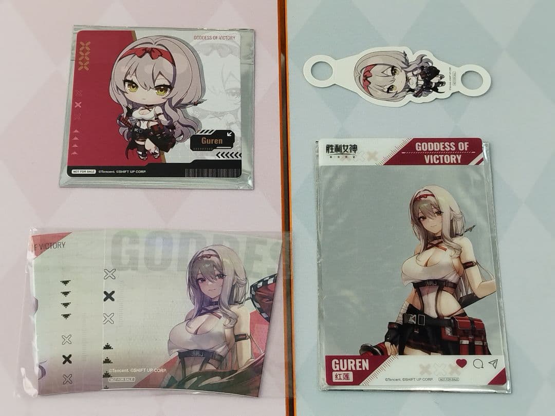 （紅蓮、５点）勝利の女神 NIKKE　グッドスマイルcafe　中国限定