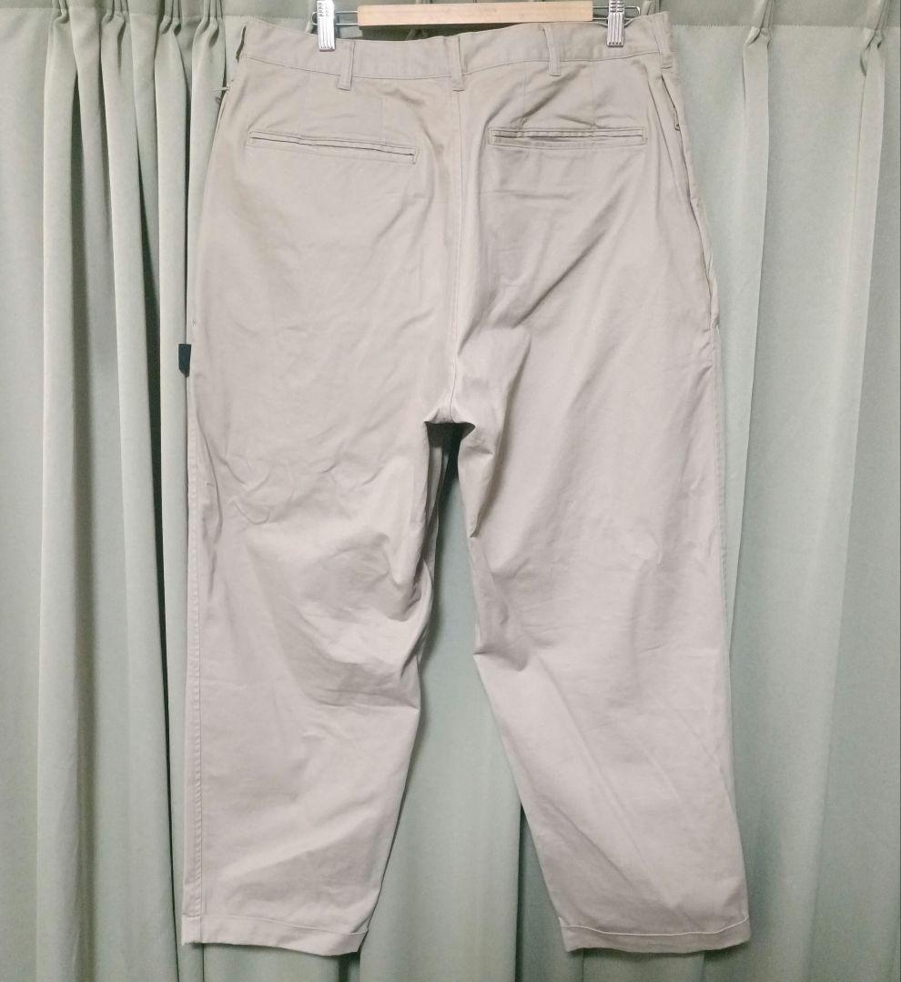 パンツ BROCHURE A.H. 1P BIG CHINO BEIGE L SSZ