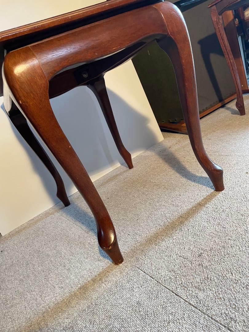 MARUNI マルニ木工 マキシマム サイドテーブル ロココ調 高級家具　猫脚