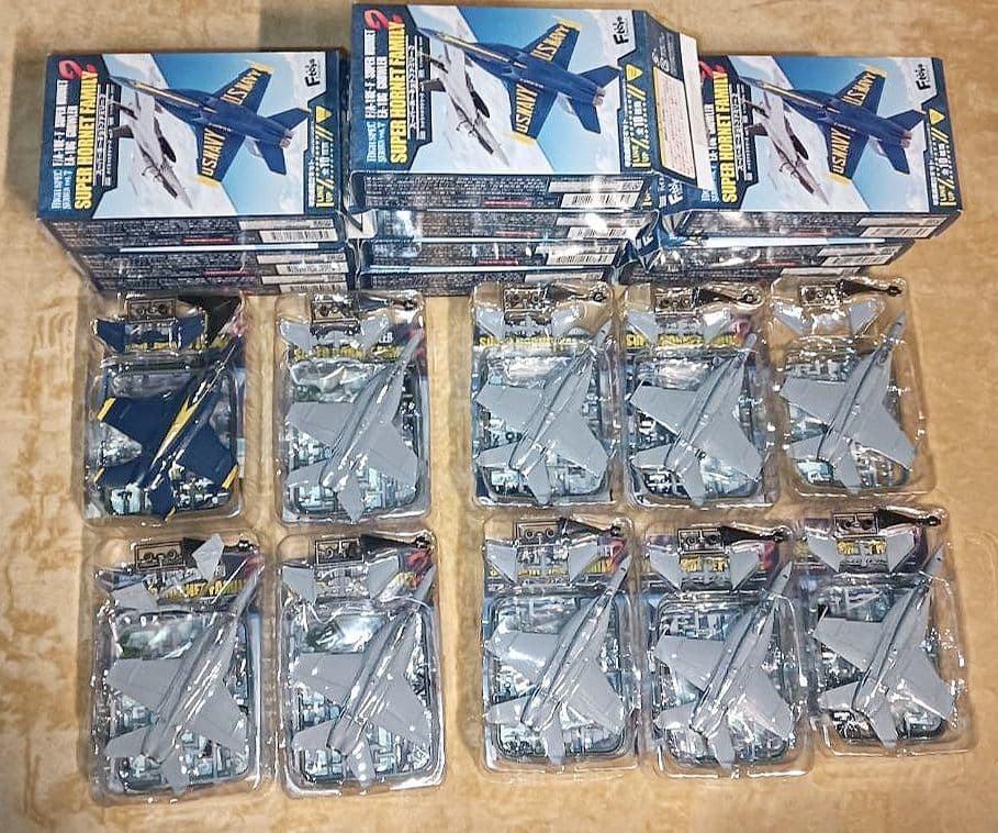 エフトイズ 1/144 スーパーホーネットファミリー2 10個セット