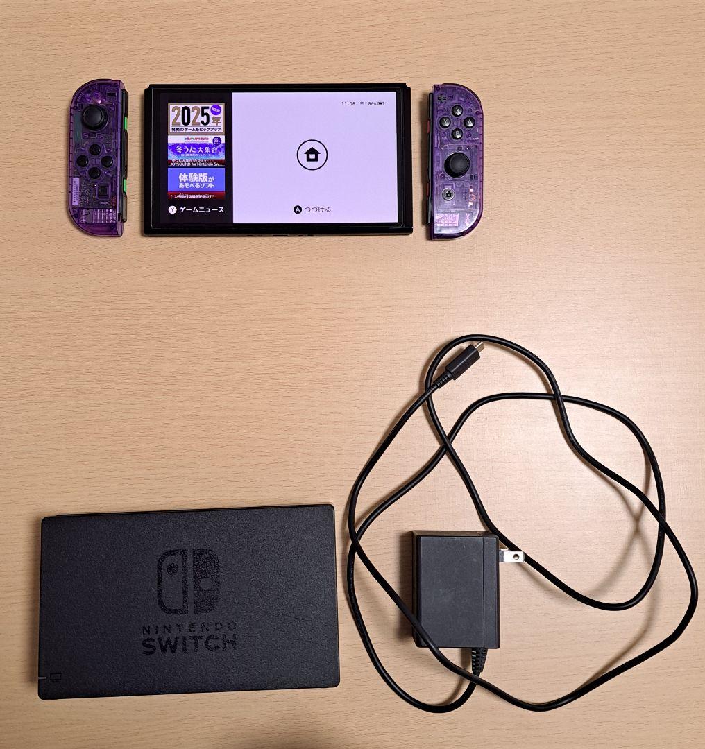Nintendo Switch 本体 有機el　ジョイコン　ドック　アダプター