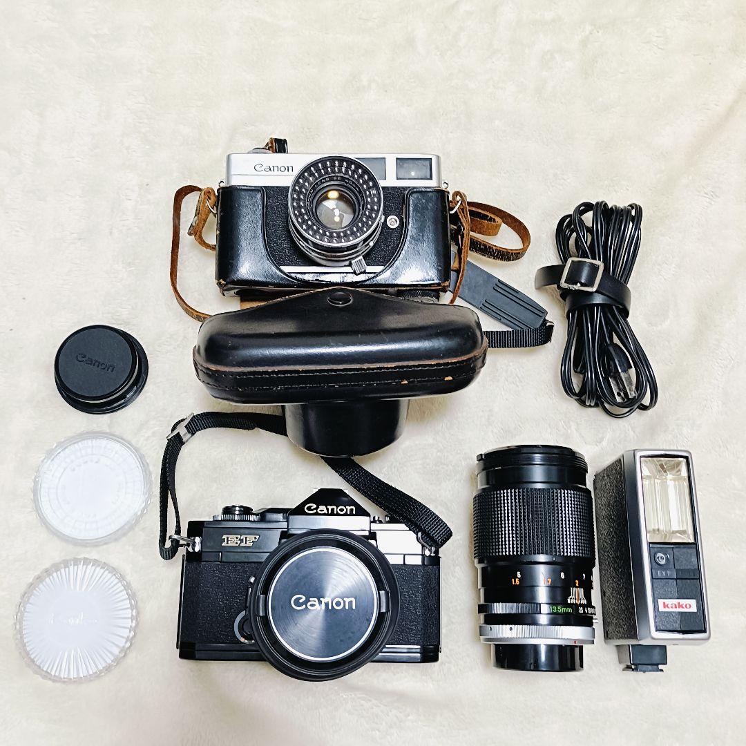⚠️ジャンク⚠️キャノン 35mmフォーカルプレーンシャッター式一眼レフカメラ