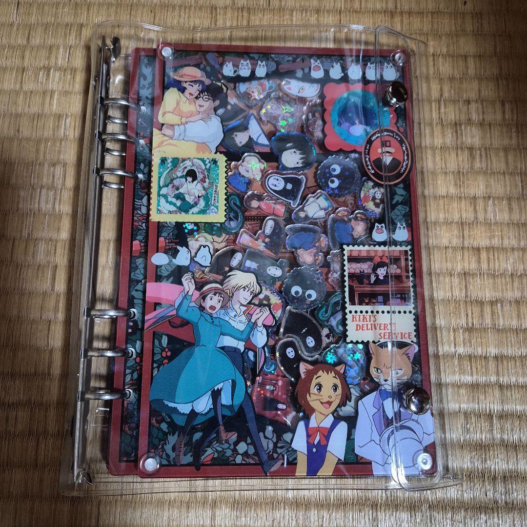 シャカシャカノート バインダー帳 ジブリ A5