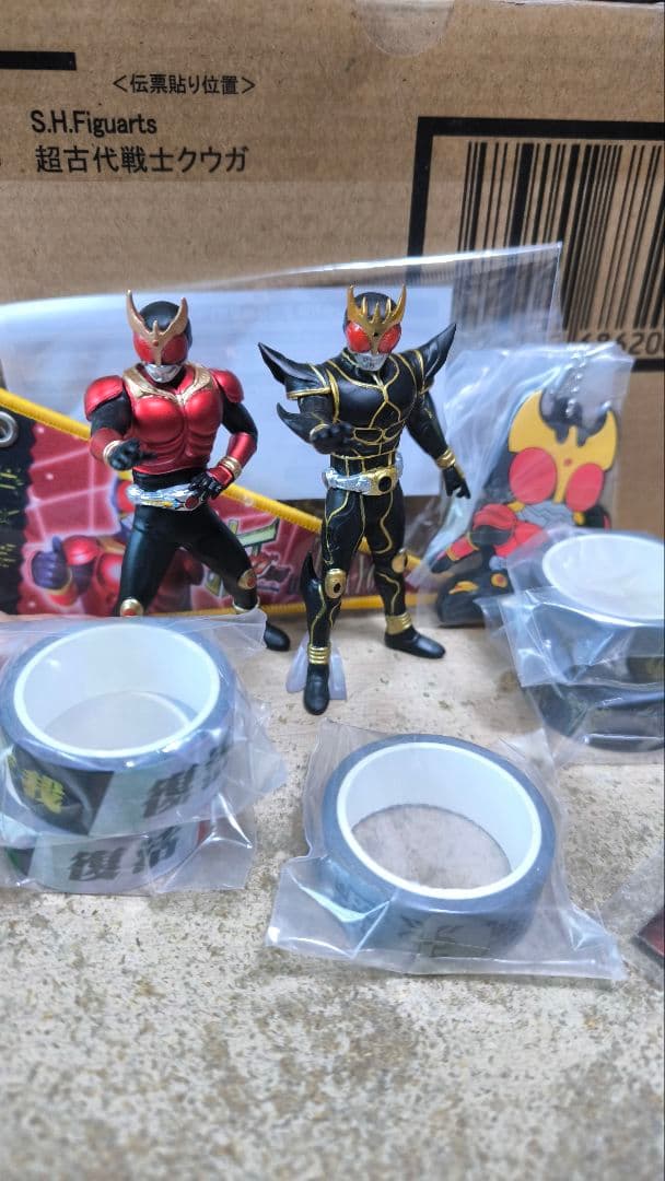 超クウガ展東京　S.H.Figuarts （真骨彫製法）超古代戦士クウガ他グッズ