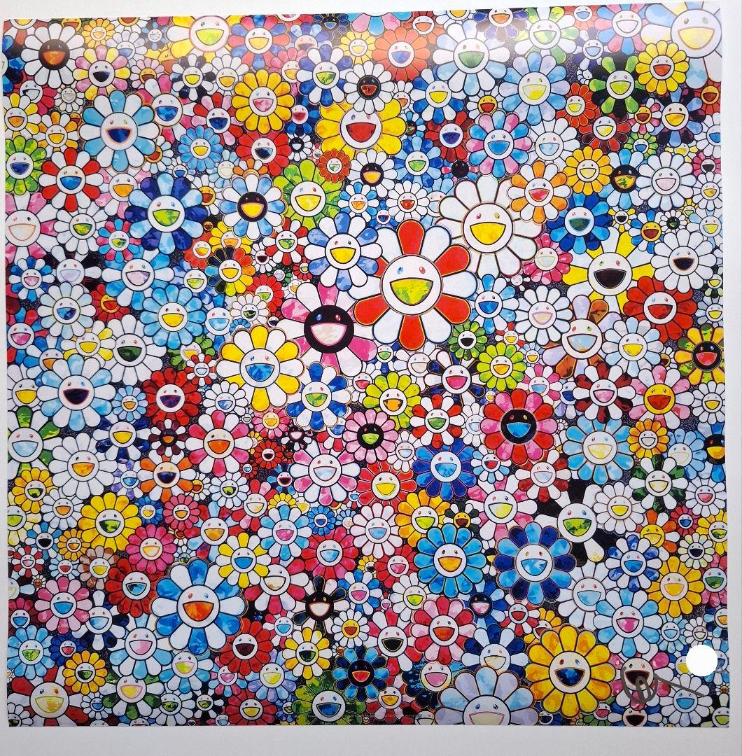 村上隆作品　『笑顔のお花達』