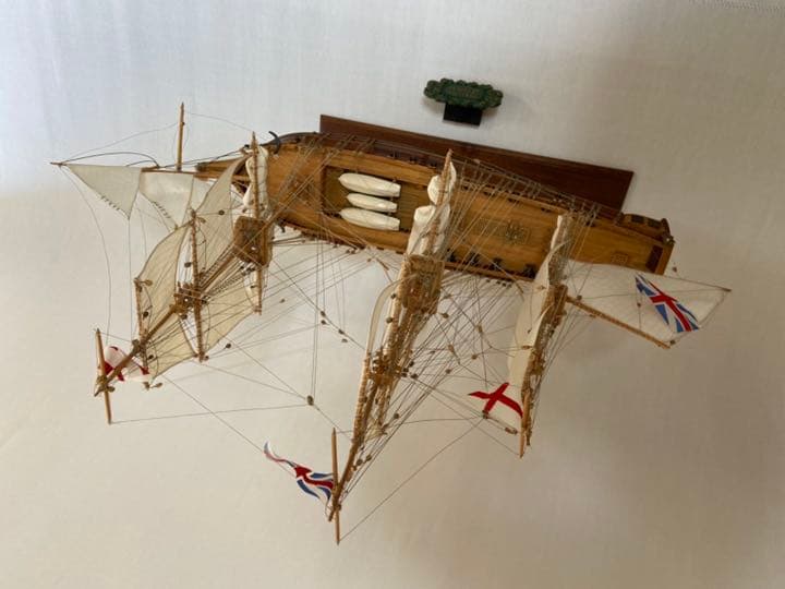 帆船模型　英国軍艦（フリゲート艦）