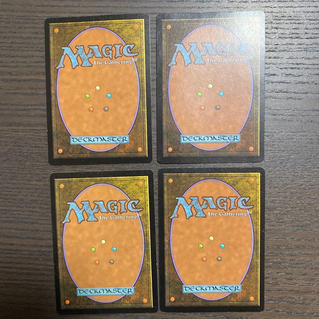 MTG Wooded Foothills 樹木茂る山麓 英語版 ４枚セット