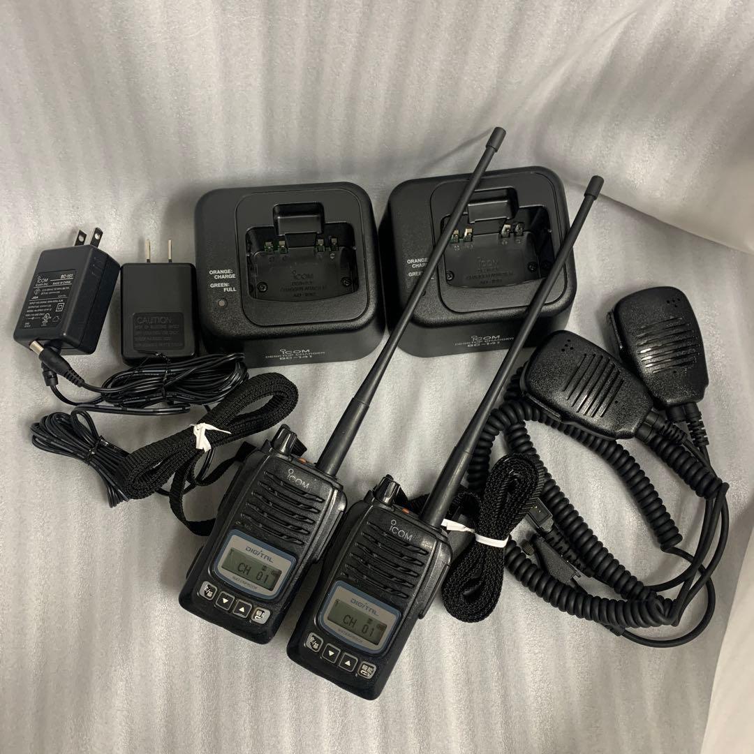 アイコム　デジタル簡易無線　登録局　D60 5W 2台セット 中古品