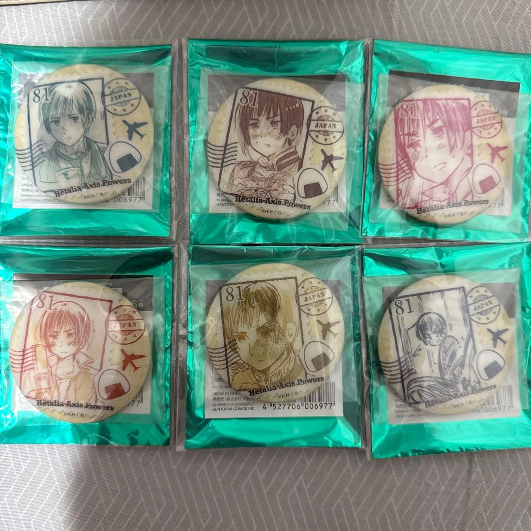 ヘタリア 日本 チェンジング缶バッジ