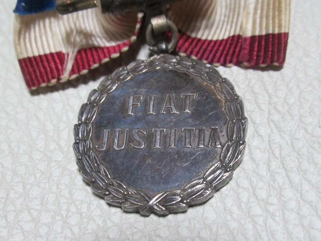 ◆極希少 大正時代◆サムライ商会横浜 第1次世界大戦終結記念 銀製勲章