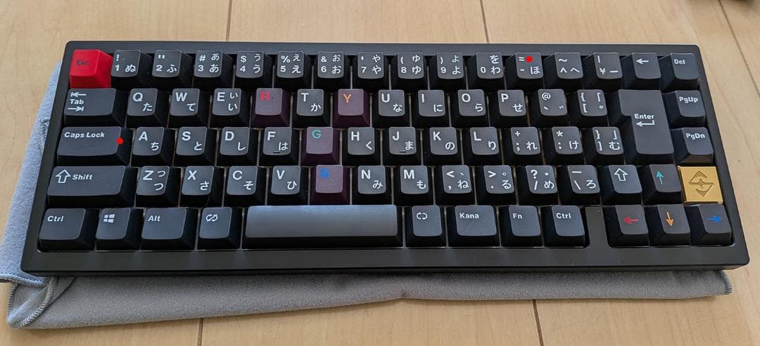 キーボード WOBKEY ZEN 65 Ultra JIS Black