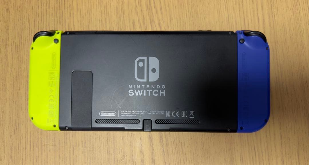 Nintendo Switch 青と黄のJoy-Con 本体 スプラトゥーン2