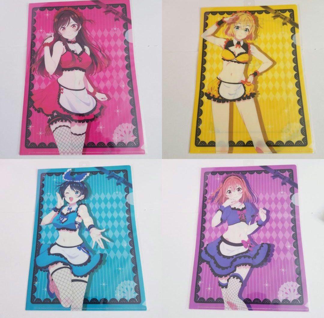 彼女お借りします ゴスロリ クリアファイル 全種セット