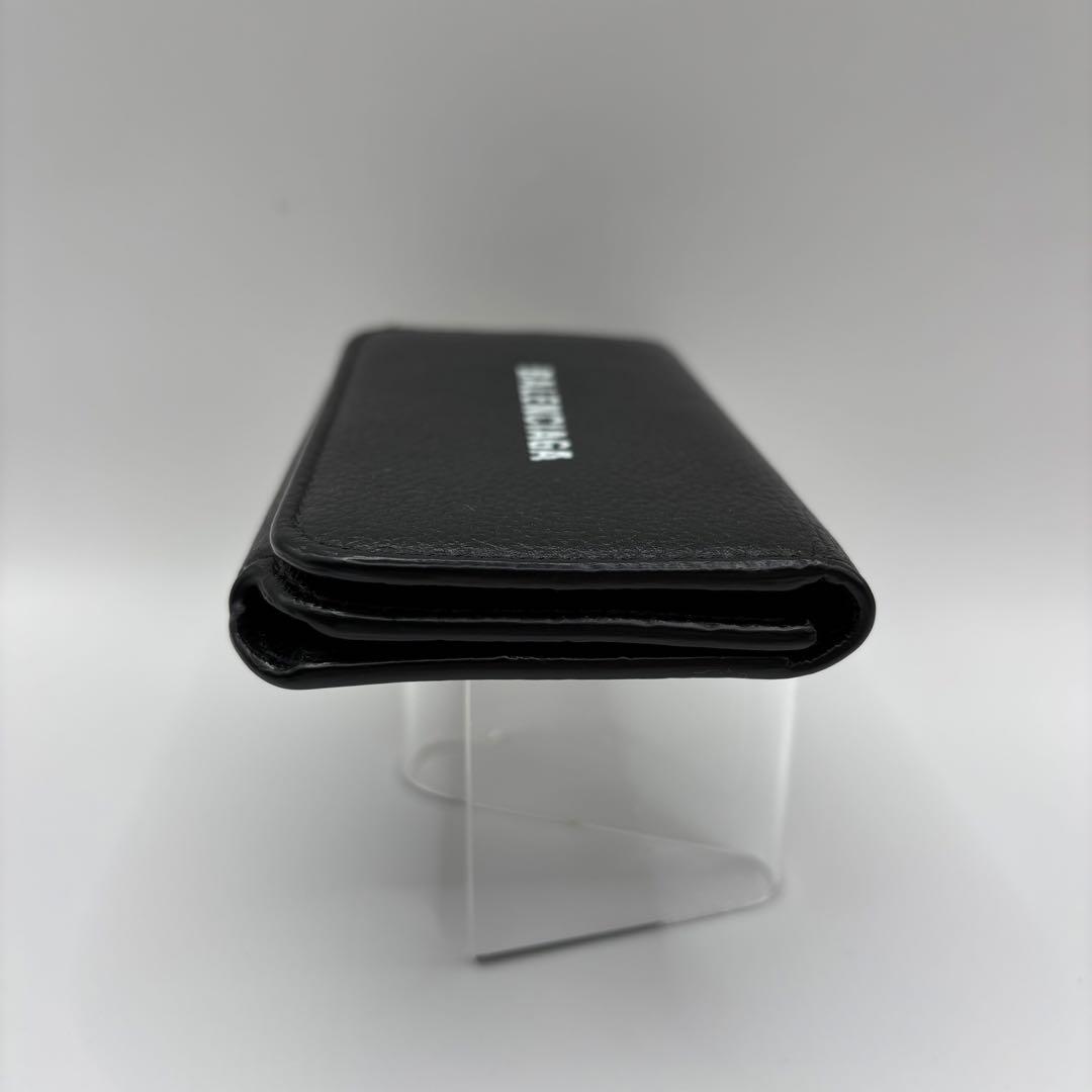 美品　BALENCIAGA キーケース　６連　ブラック　ゴールド　cash