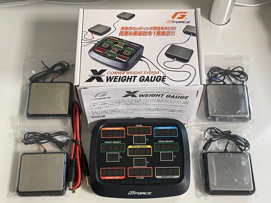 ジーフォース　G-Force クロスウエイトゲージ　コーナーウエイトシステム