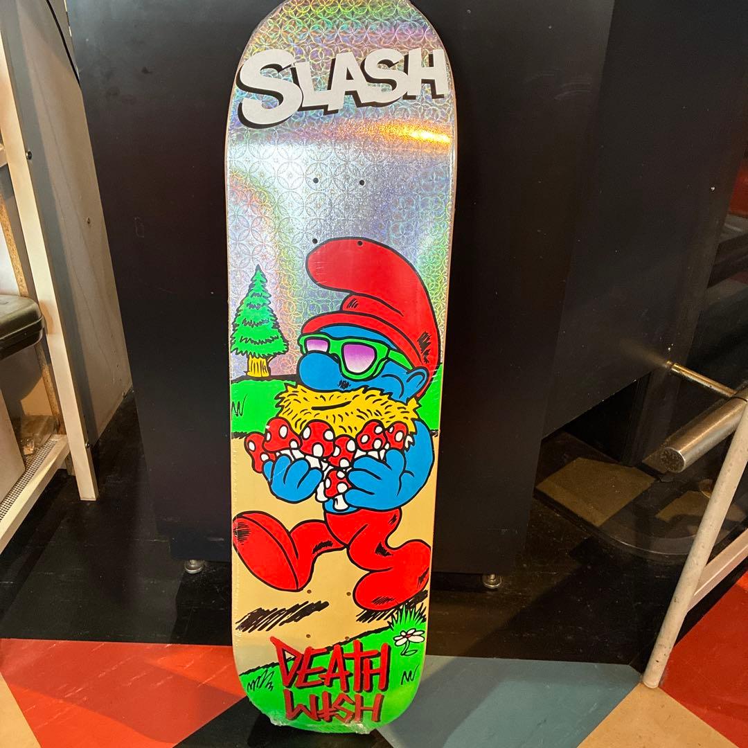SLASH DEATH WISH スケートボードデッキ　8.25