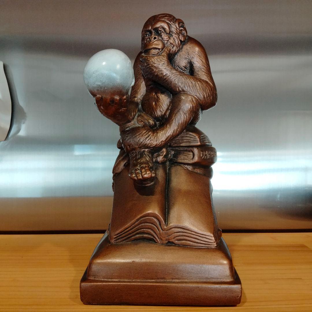 60s ダーウィン　スカル　ドクロ　モンキー　ビンテージ 毛なみ