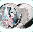 最終値下　初音ミク Happy 16th Birthday　公式カラー金貨・銀貨