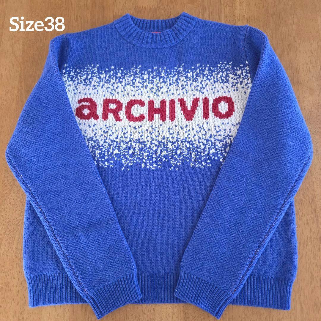 ARCHIVIO セーター 38 青