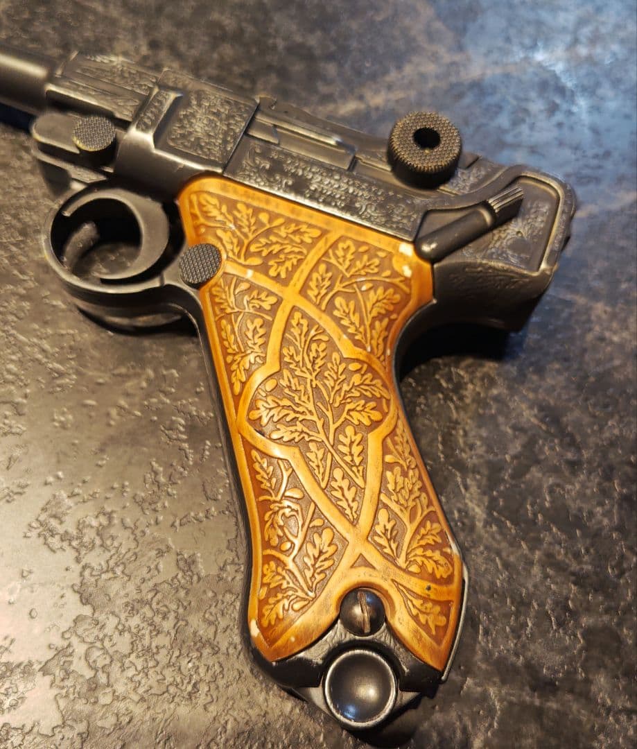 東京マルイ製　ゲーリングルガー　ルガーP08　バイオハザード