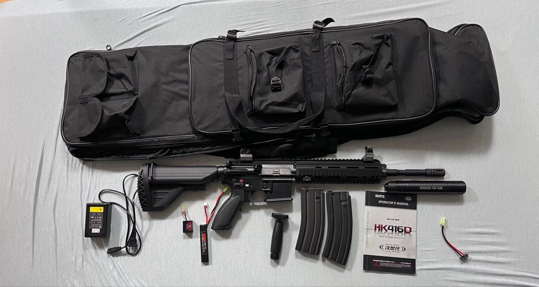 HK416D 次世代電動ガン 東京マルイ　バッテリー等あり