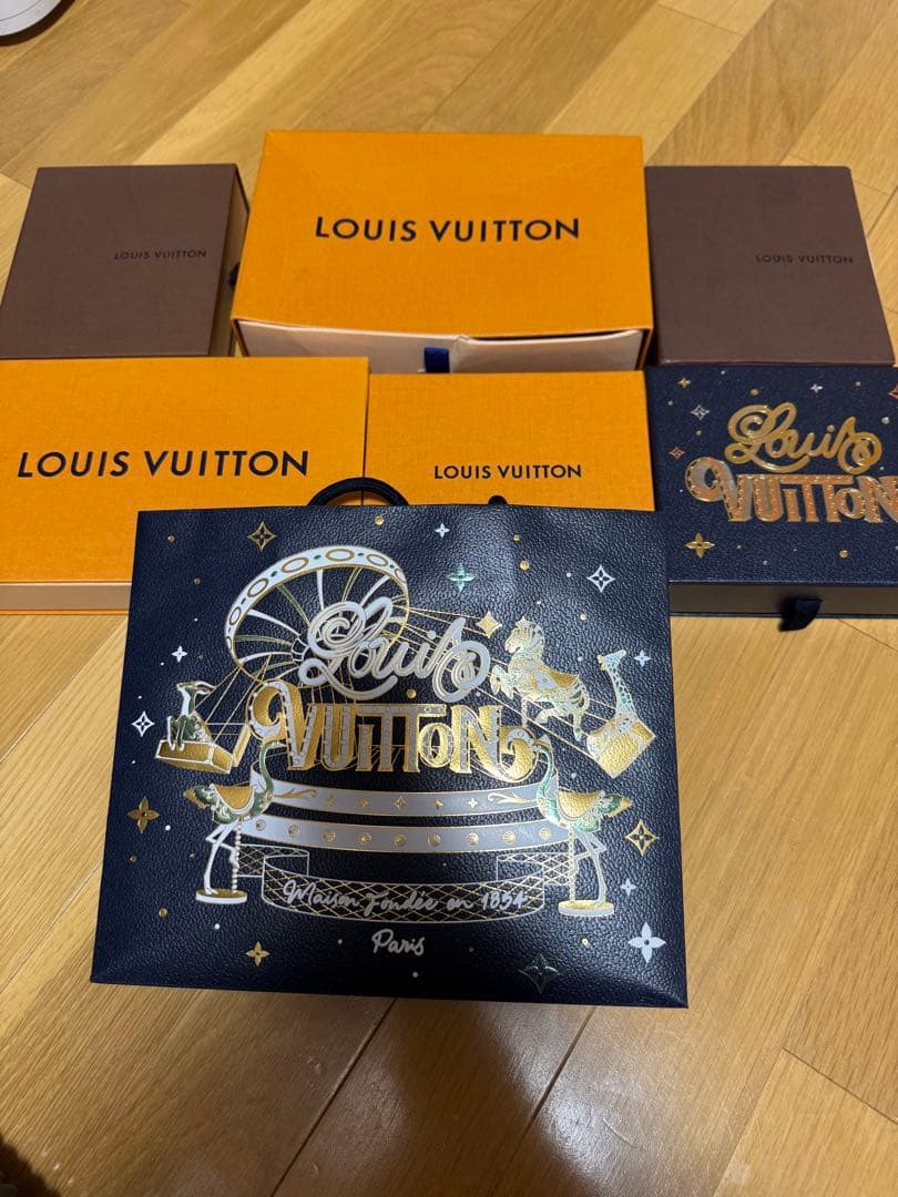 Louis Vuitton 空箱　6箱　限定袋1枚