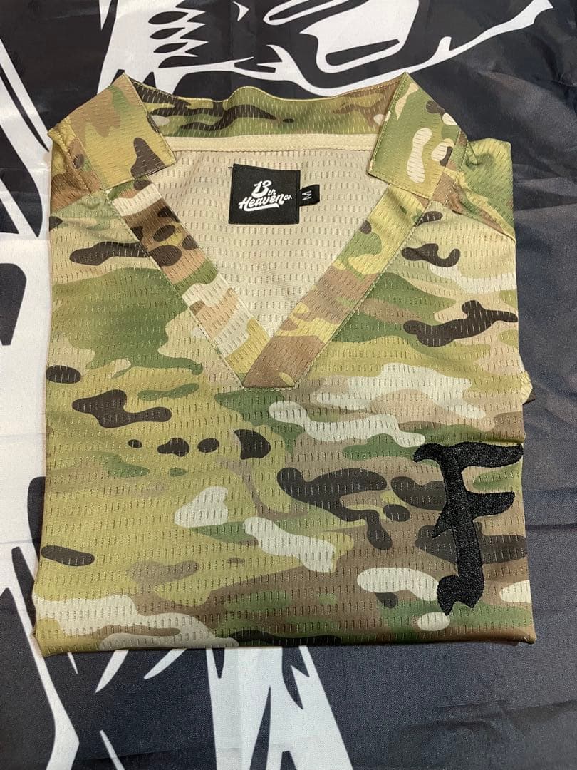 実物 forward ラグビーシャツ fog frwd multicam