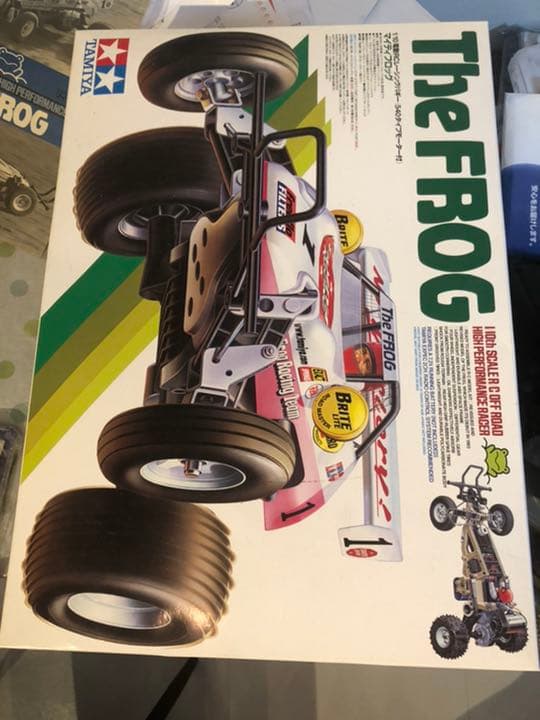 タミヤ 復刻版マイティーフロッグと当時物説明書とパーツ新品お値打ちセット