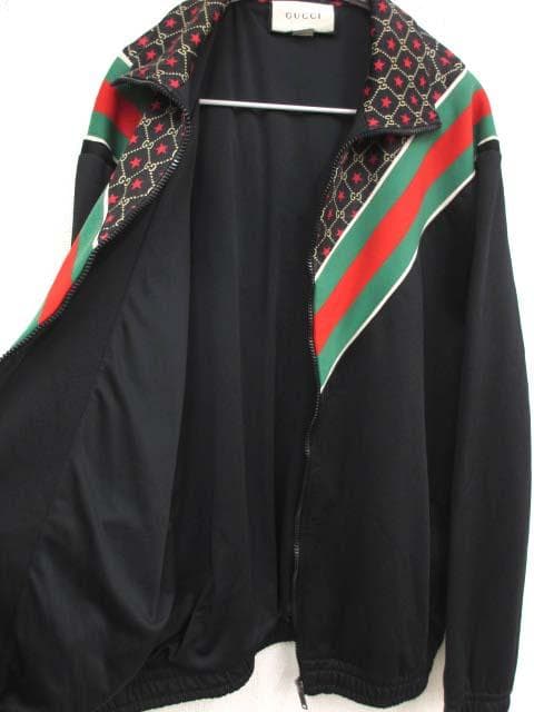 美品 GUCCI グッチ 575734 GGスター トラックジャケット M