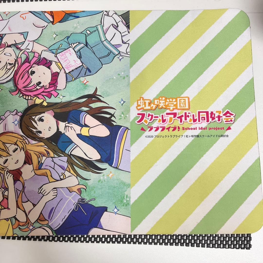 ラブライブ　虹ヶ咲　ラバーマット　デスクマット　プレイマット